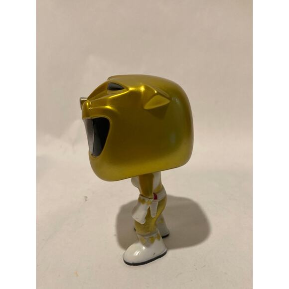 Funko Pop Power Rangers Yellow Ranger Metallic - Picture 4 of 4
